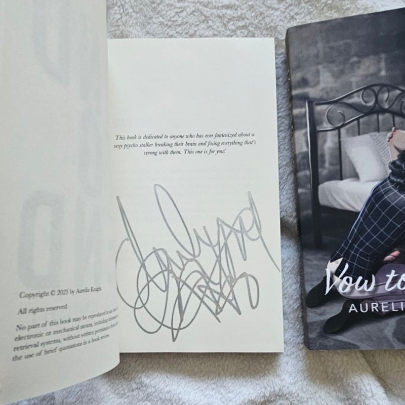 SIGNED Illustrated special edition of Stolen Obsessions Series