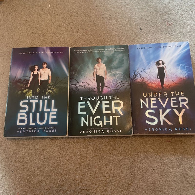*Whole Series!* Under the Never Sky , Through the Ever Night , Into the Still Blue