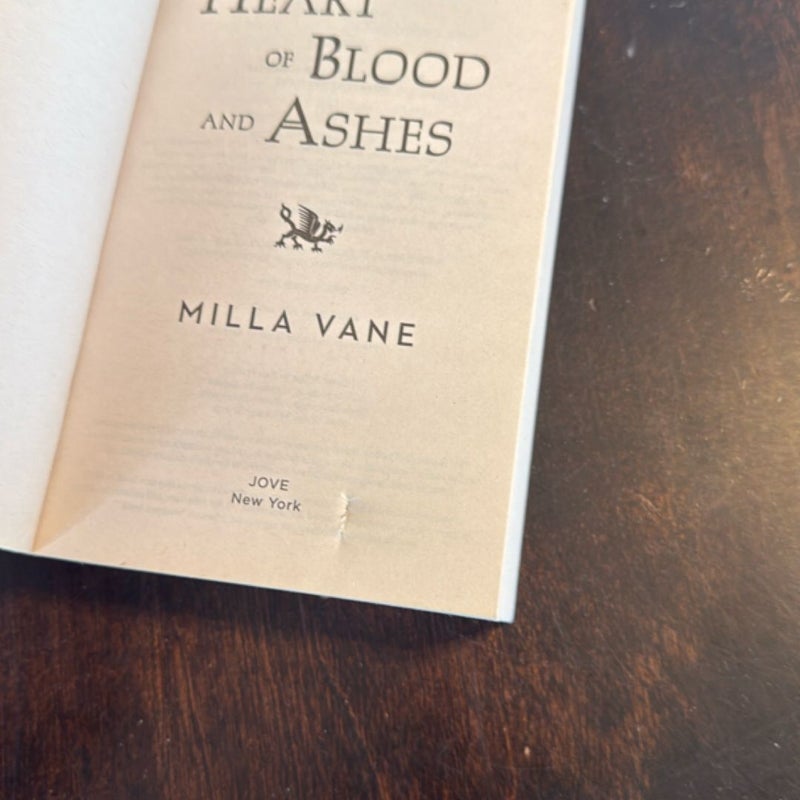 A Heart of Blood and Ashes