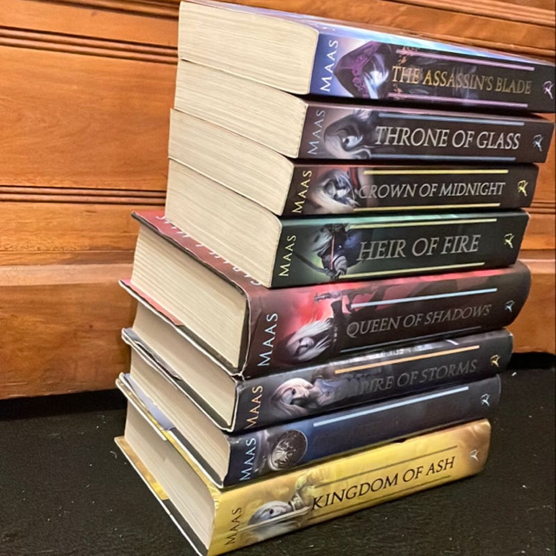 Throne of Glass Series OUT OF PRINT Editions