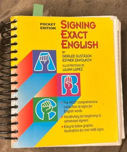 Signing exact English 