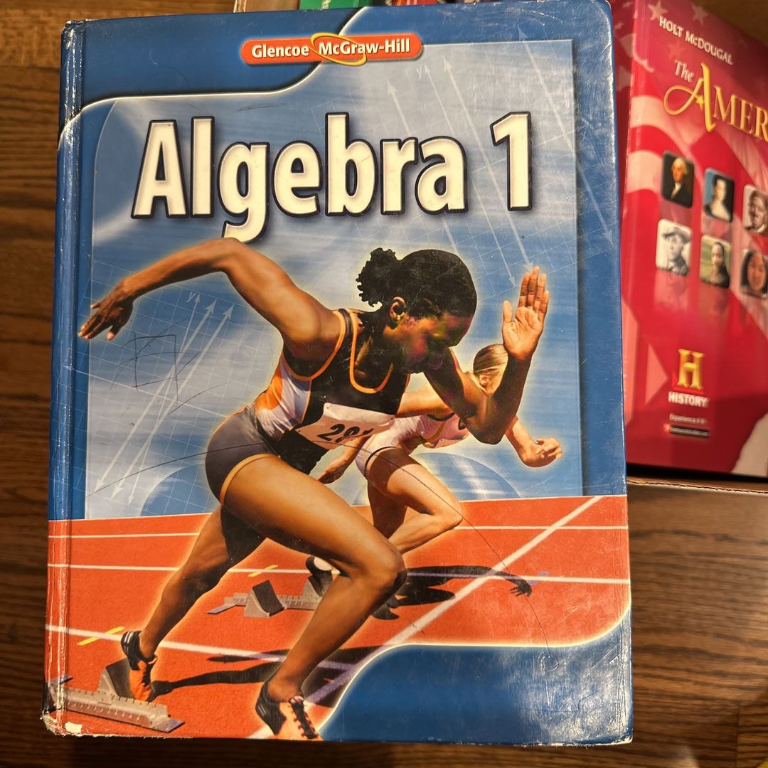 Hardcover　Pangobooks　McGraw-Hill　Glencoe　Student　by　Edition　Staff,　Algebra　1,