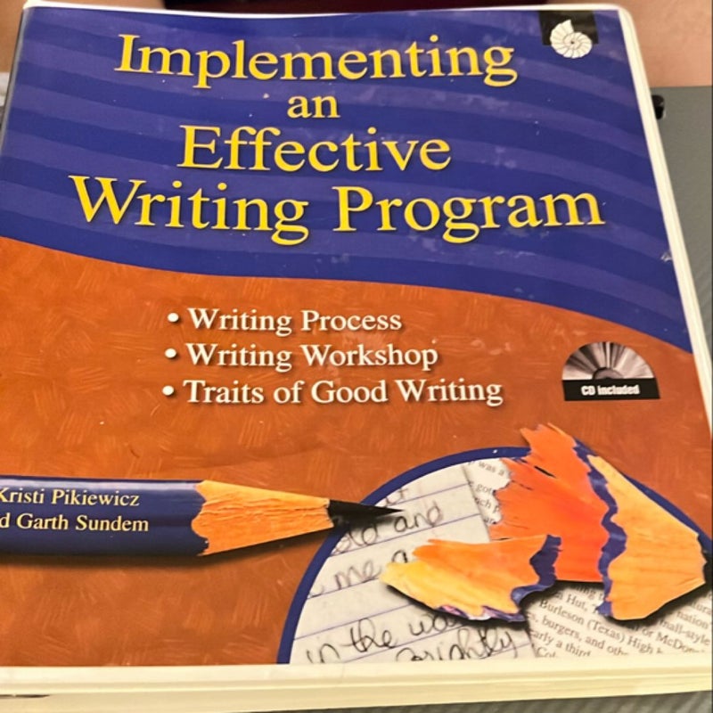 Implementing an Effective Writing Program