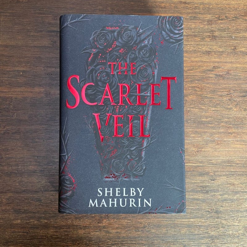 Fairyloot The Scarlet Veil by Shelby Mahurin