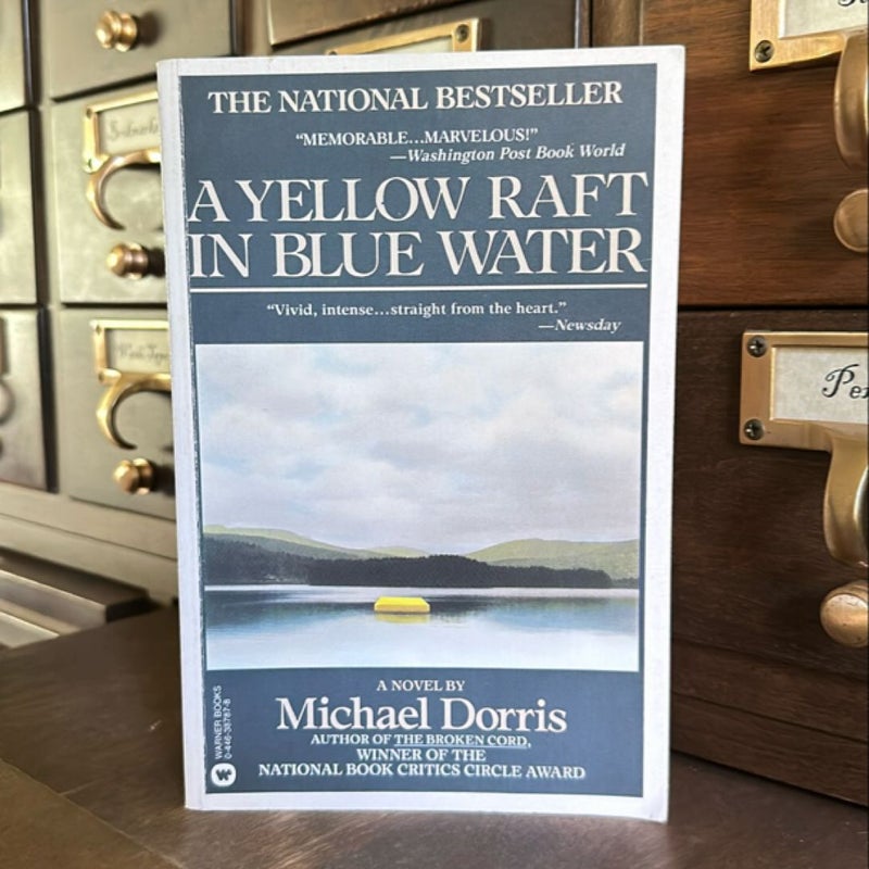 A Yellow Raft in Blue Water