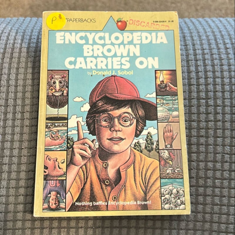 Encyclopedia Brown Carries On