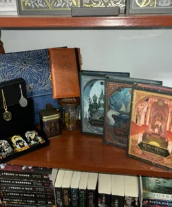 Owlcrate Shadow and Bone book box and goodies
