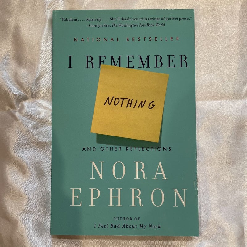 I Remember Nothing