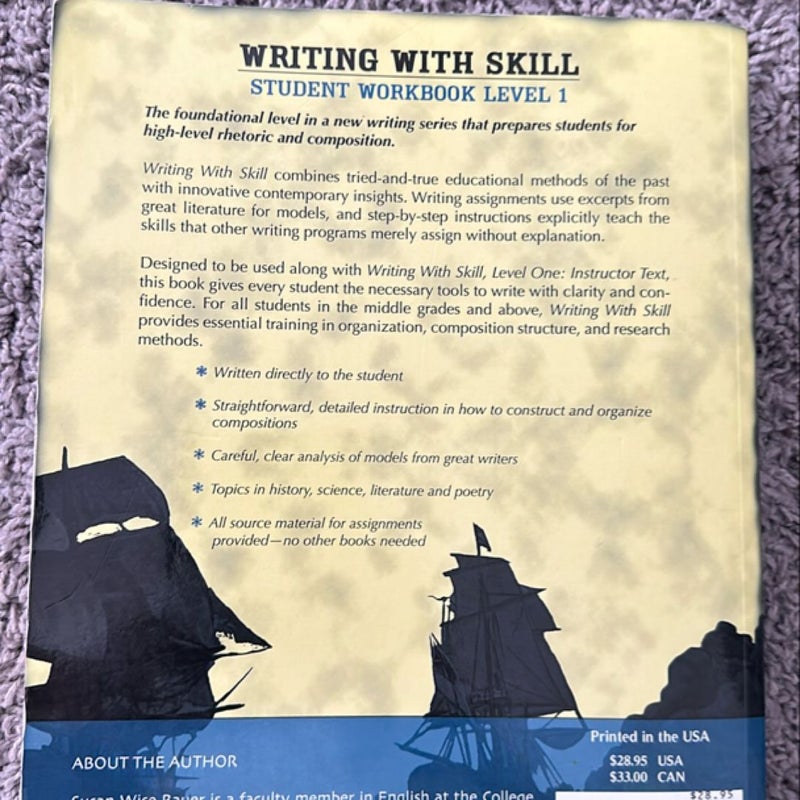 The Complete Writer: Writing with Skill - Student Workbook, Level 1