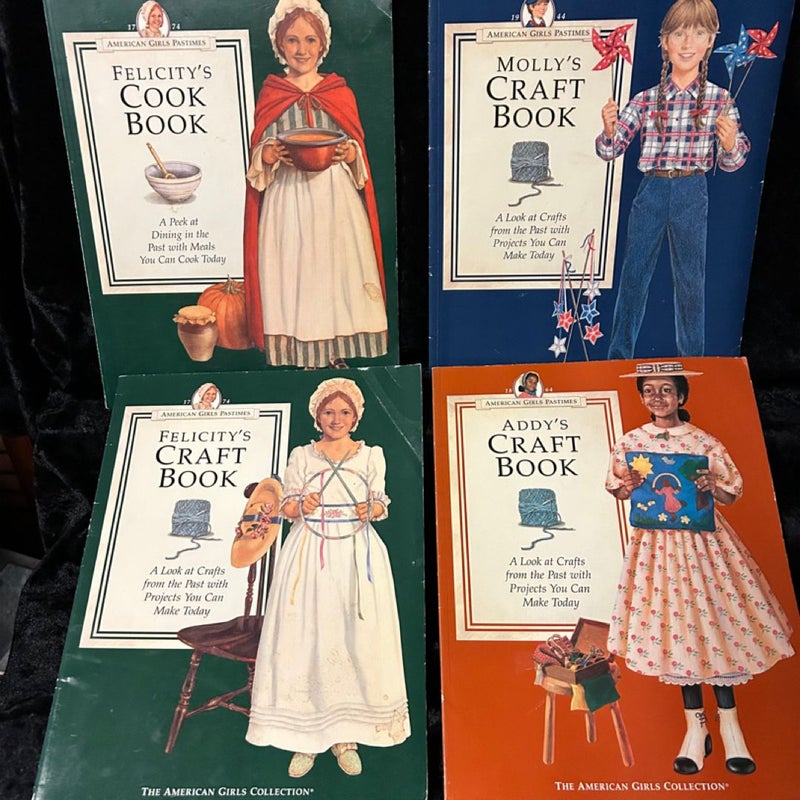 4 Vintage American Girl books 