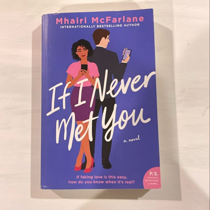 If I Never Met You