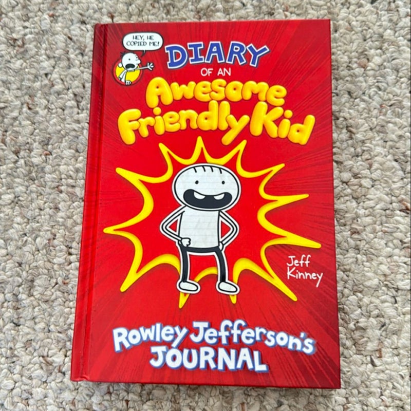 Diary of an Awesome Friendly Kid: Rowley Jefferson's Journal