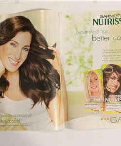 Sarah Jessica Parker Garnier Nutrisse (2) Page Magazine Ad
