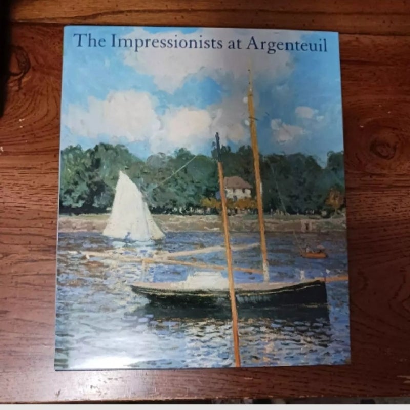 Art Book The Impressionists At Argenteuil National Gallery Of Art Yale HC 