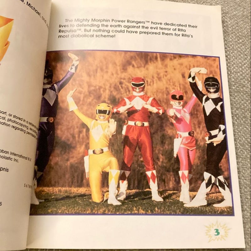 All-New Mighty Morphin Power Rangers Scrapbook