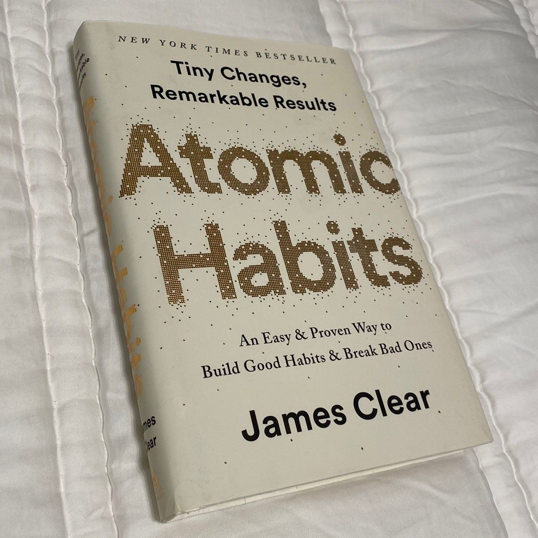 Hardcover　Clear,　Atomic　Habits　James　by　Pangobooks