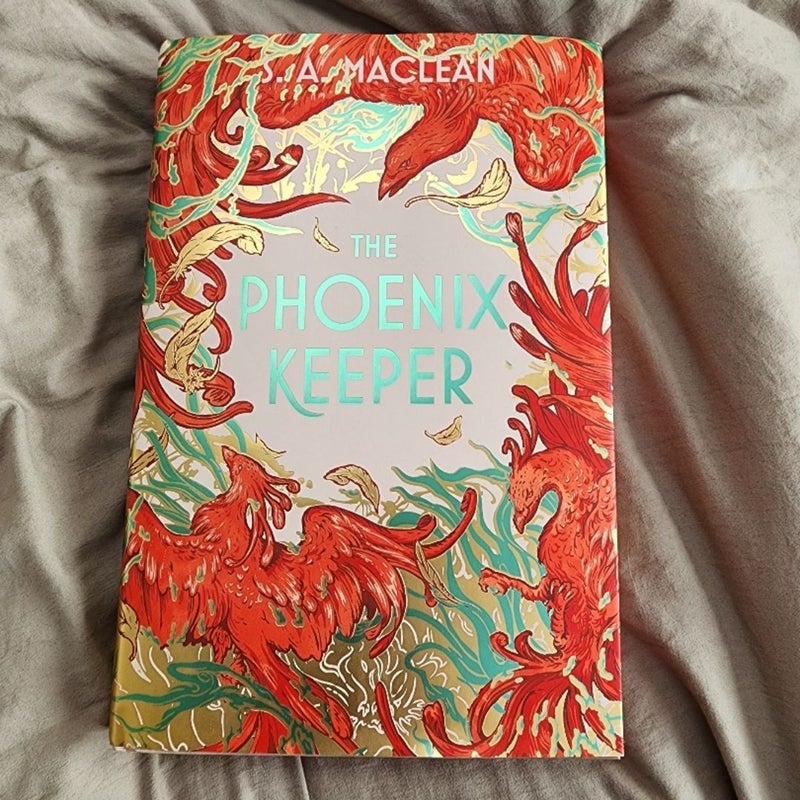 Phoenix Keeper with desk mat