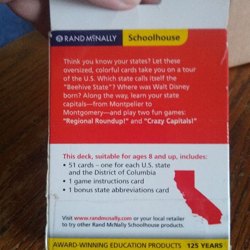 States & Capitals flashcards and games