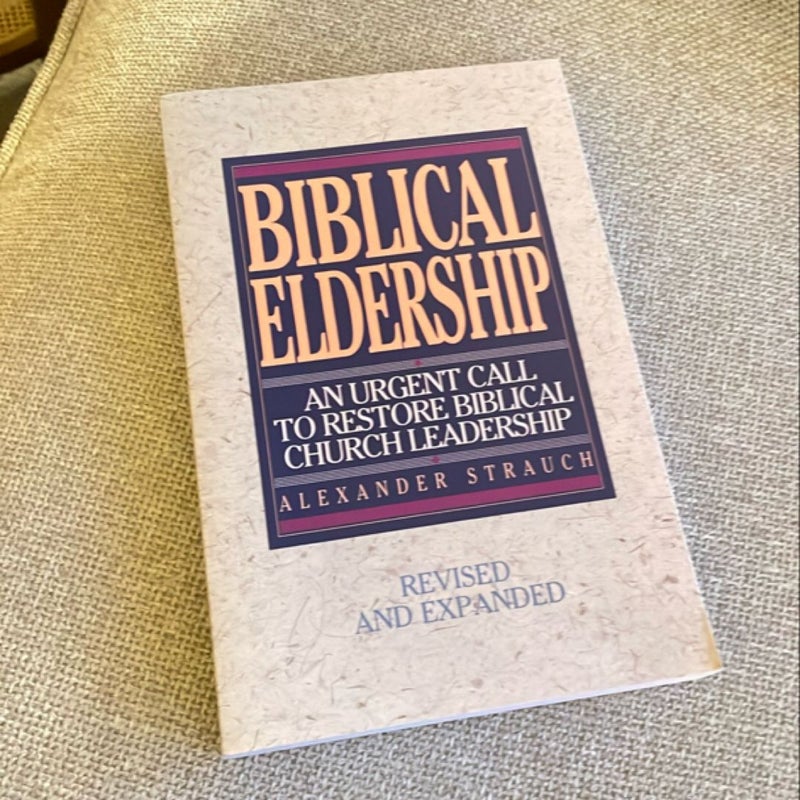 Biblical Eldership