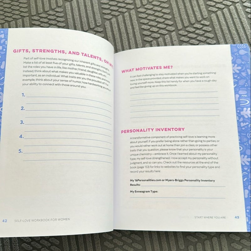 Self-Love Workbook for Women