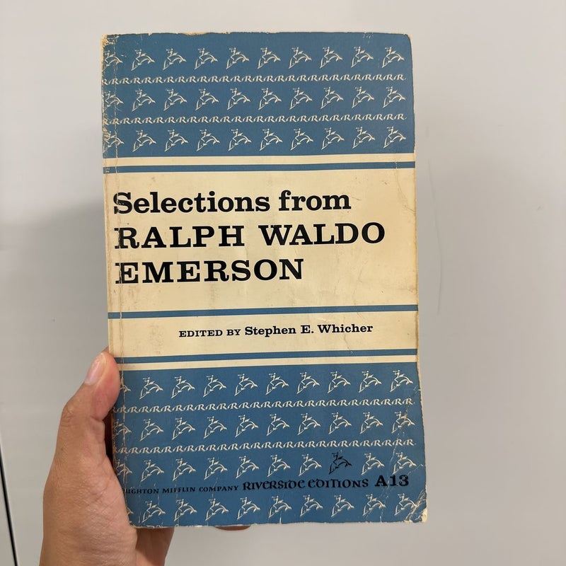 Selections from Ralph Waldo Emerson