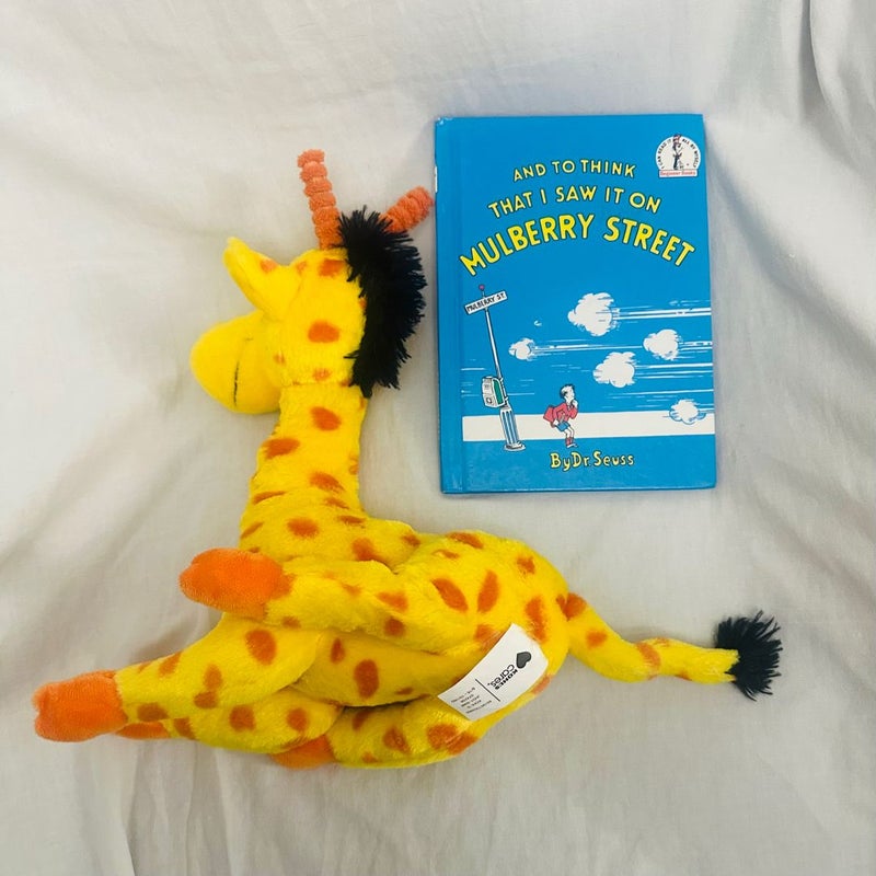 RARE! Dr Seuss Banned Book & Kohls Cares Plush Bundle 