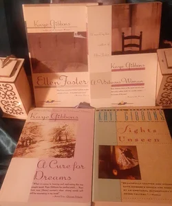 Kaye Gibbons book lot , All trade paperback books, A Virtuous Woman , 
Ellen Foster, 
Sights Unseen , A Cure For Dreams