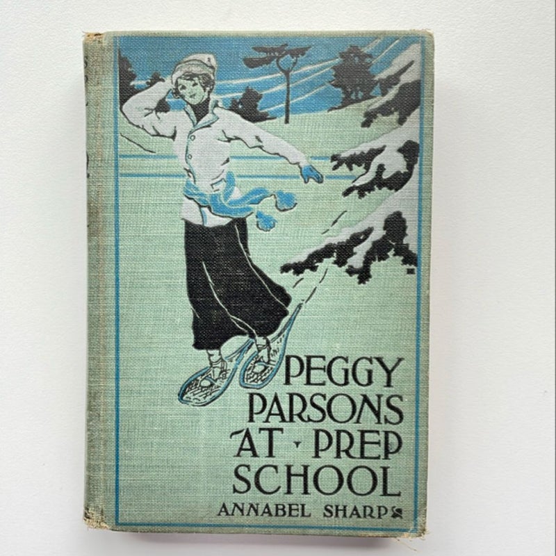 Antique book - Peggy Parsons at Prep School 
