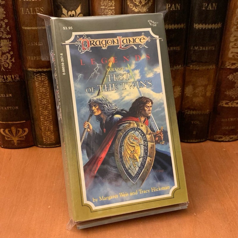 Vintage DragonLance: Test of the Twins, Legends 3, 1986 First Edition First Printing
