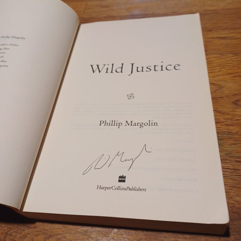 Wild Justice: a Novel