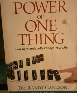 The power of one thing 