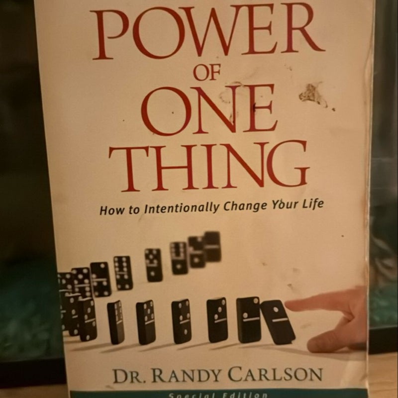 The power of one thing 