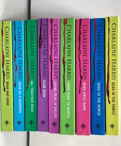 Lot of 9 Charlaine Harris Novels (MM PPBK)