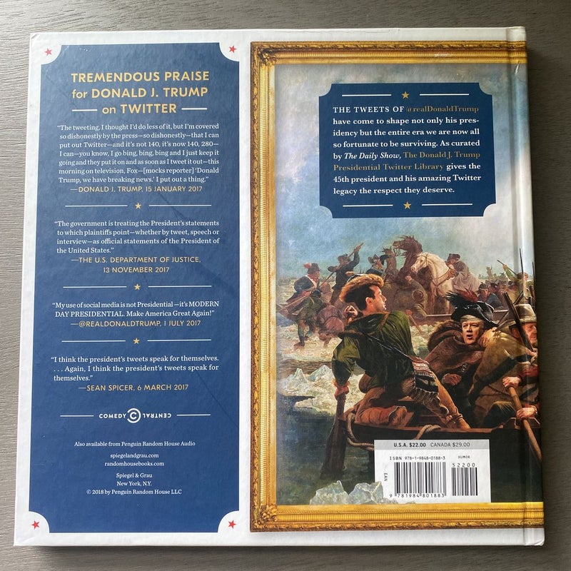 The Donald J. Trump Presidential Twitter Library