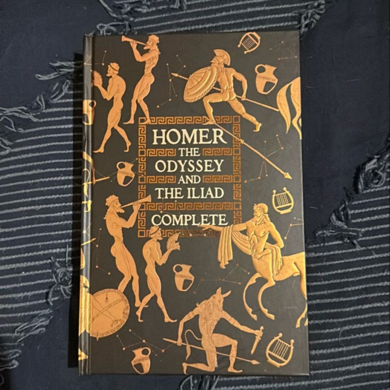 Homer the odyssey and the Iliad complete