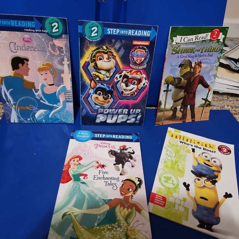 LEVEL 2 READERS MULTIPACK #2 - (Four Single Books and One 5-Story Books)