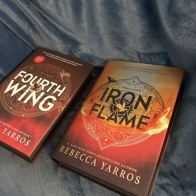 Fourth Wing & Iron Flame SPECIAL EDITIONS by Rebecca Yarros, Hardcover