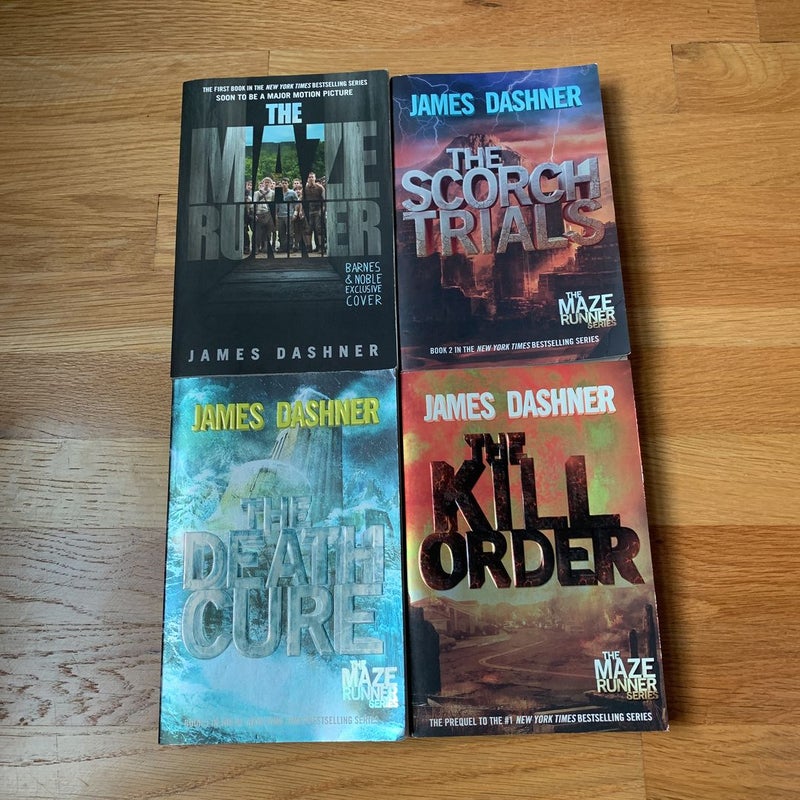 The Maze Runner Series (Books 1-4)