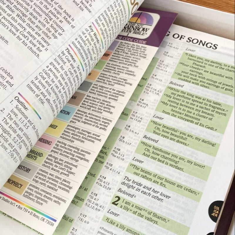 The Rainbow Study Bible