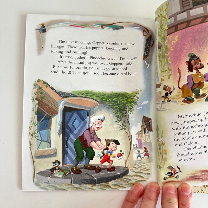 Walt Disney’s Pinocchio, Little Golden Book