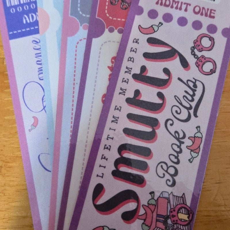 4 set of random bookmarks 