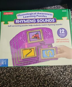 Phonological awareness rhyming sounds puzzle