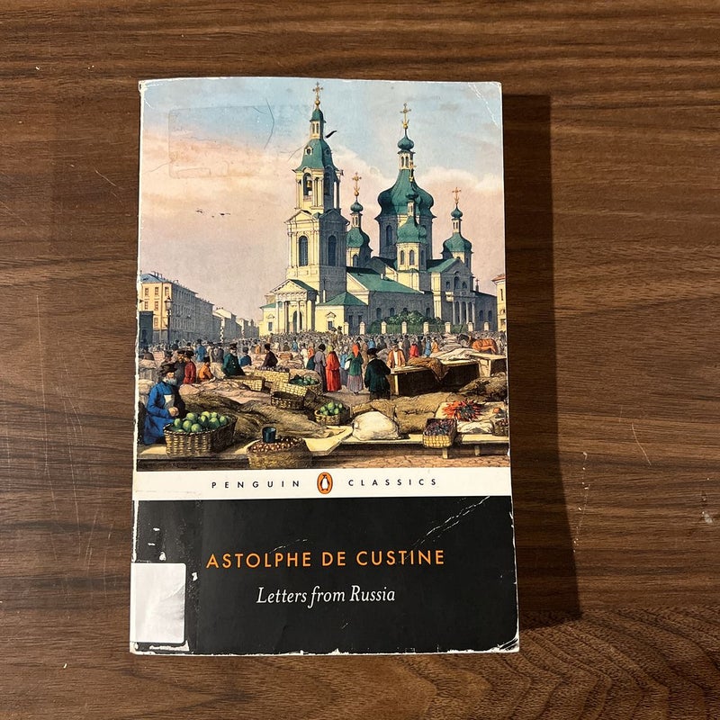 Penguin Classics Letters from Russia