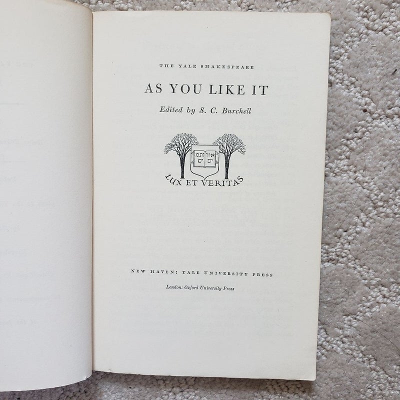 As You Like It (Revised Yale Shakespeare Edition, 1954)