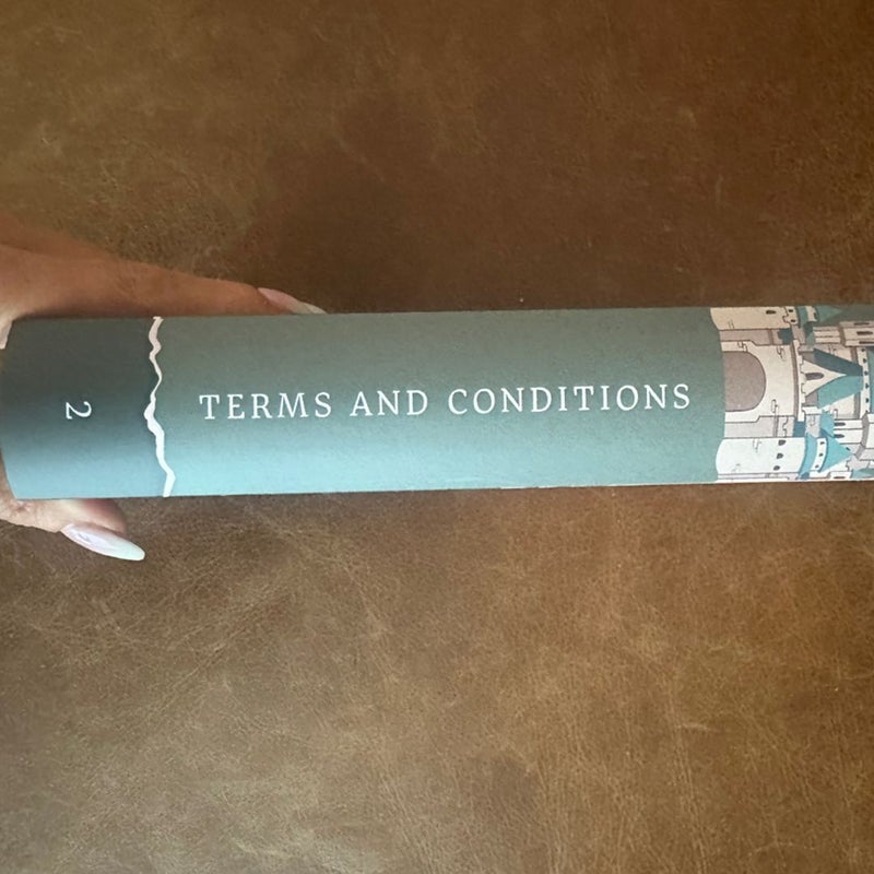 The Fine Print Terms & Conditions illustrated Special Edition signed