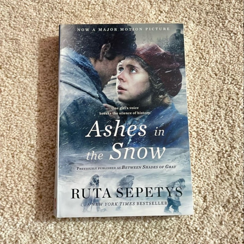 Ashes in the Snow (Movie Tie-In)