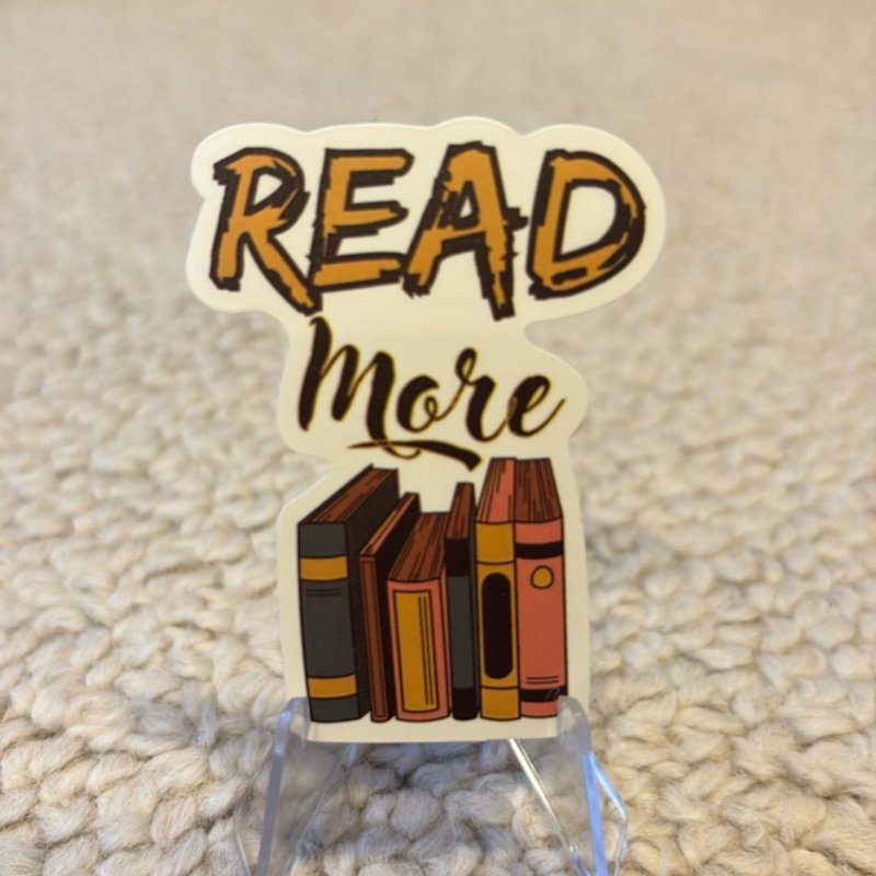 Read More Sticker by N/A, Paperback | Pangobooks