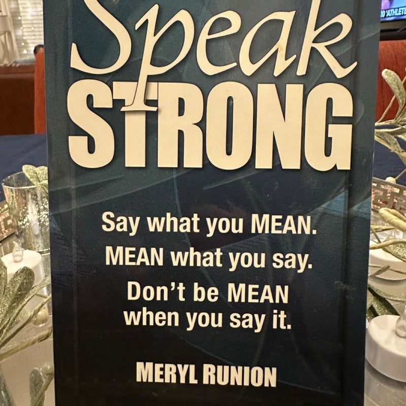 Speak Strong