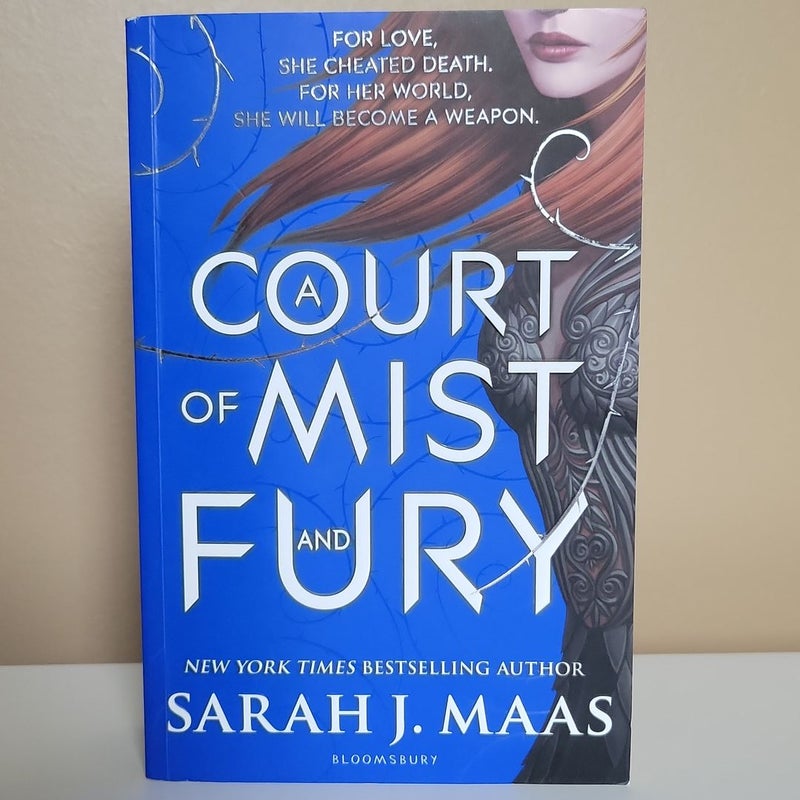 A Court of Mist and Fury 1st/1st UK PAPERBACK