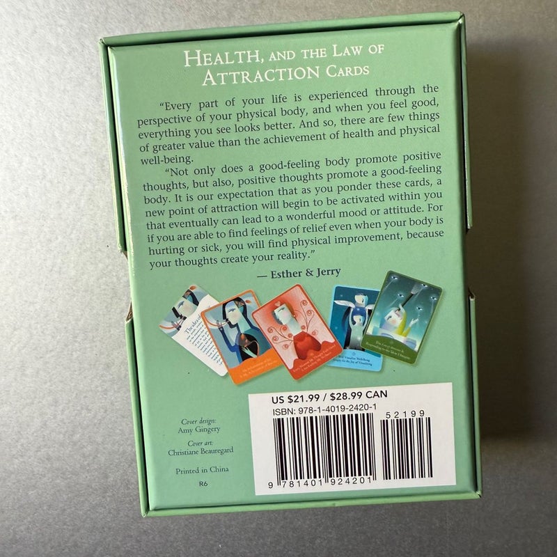 Health, and the Law of Attraction Cards